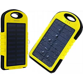 Powerbanka Forever solární powerbanka STB-200 5000 mAh černá