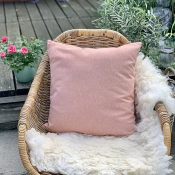 Dekorativní polštářek BYTEMA Dekorační povlak na polštář PASTEL terakota 60 45 x 45 cm