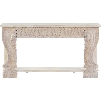 Konzolový stolek Konzolový stolek s policí Kalkata z mangového dřeva