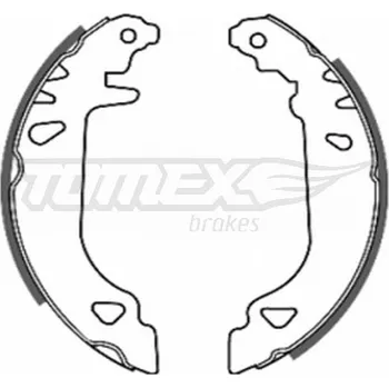 Brzdová čelist Sada brzdových čelistí, TX 20-19