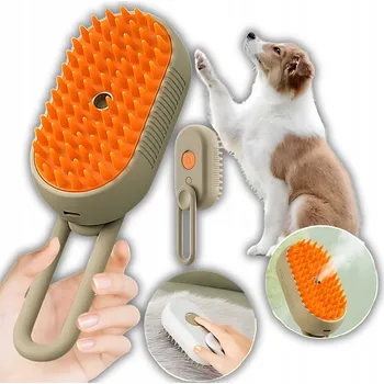 Obraz MODERNÍ SZCZOTKA PAROWA DLA KOTA PSA USB C PRO PÉČI O SRST