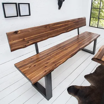 Lavice Jean s opěradlem 160cm x 82cm x 49cm (ŠxVxH)