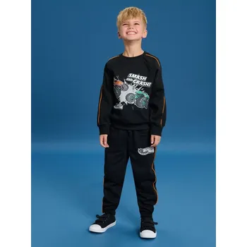 Chlapecká mikina Sinsay - Tepláková souprava Hot Wheels - černá - 268FC-99X - 268FC-99X-134