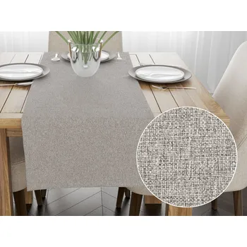 ubrus Dekorační běhoun na stůl BKT-552 Přírodní režná 20x120 cm