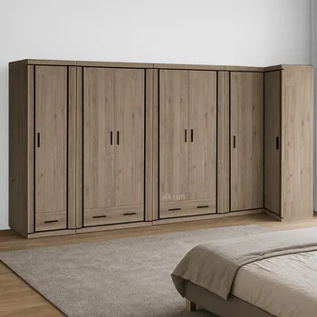 Obývací stěna Sestava skříní DALLAS t - trufla