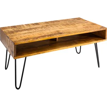 Konferenční stolek Konferenční stolek Iron craft 100 cm masiv