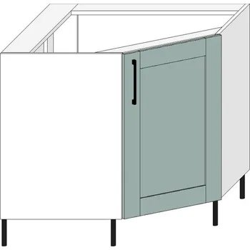 Nábytek Mikulík - PASTEL (SR90x90/P) - Zelená