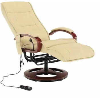 Křeslo Masážní křeslo, elektrické, béžové, ARTUS
