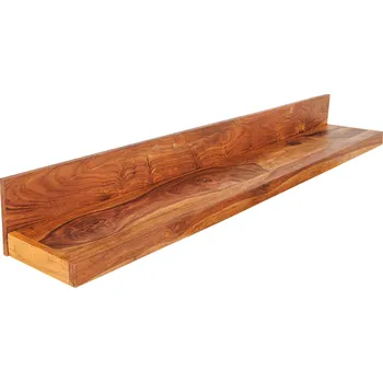 police Nástěnná police MAKASSAR 110 CM masiv sheesham