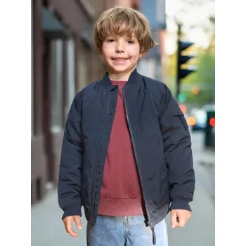 Chlapecká mikina Sinsay - Bomber - námořnická modrá - 960DX-59X - 960DX-59X-98