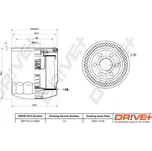 Olejový filtr, DP1110.11.0259