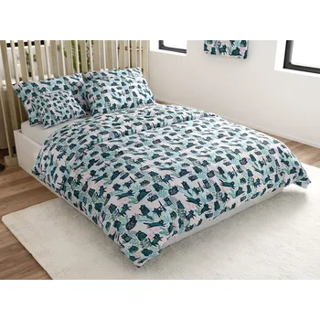 Povlečení Povlečení z mikrovlákna CREEPY CATS barevné Rozměr povlečení: 70 x 90 cm | 140 x 200 cm, 140x200 / 70x90 cm, 140x220 / 70x90 cm, 200x220 + 2 polštáře 70x90 cm