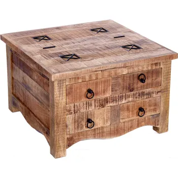 Konferenční stolek Univerzální stolek IRON CRAFT 70 CM masiv mango