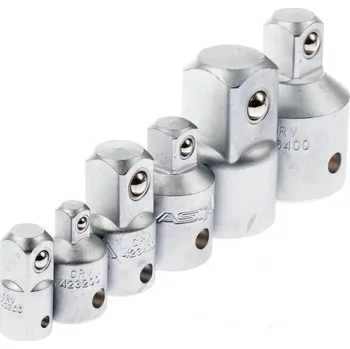 Gola sada Redukce čtyřhrany 1/4", 3/8", 1/2", 3/4", sada 6 ks - ASTA