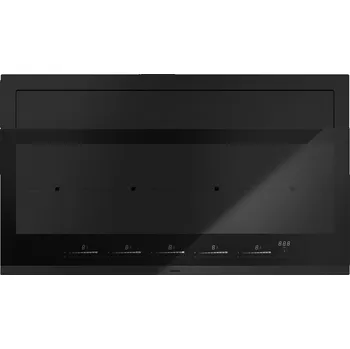 Varná deska Airforce Innova Visio PRO 90 A | Indukční Deska s Odsáváním 90 cm | Černé sklo Černý hliník, Záruka 5 let