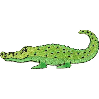 Nášivka Nažehlovačka želva, krokodýl, delfín, žralok, barva 2 zelená sv. krokodýl