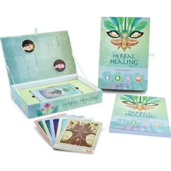 Cizojazyčná kniha Herbal Healing Deck - Baldwin, Sarah