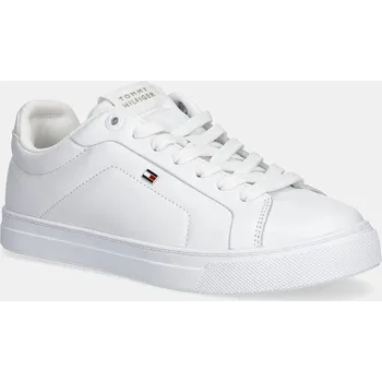 Dámská obuv Kožené tenisky Tommy Hilfiger ICON COURT SNEAKER FW0FW08815 bílá 00X, EUR 36