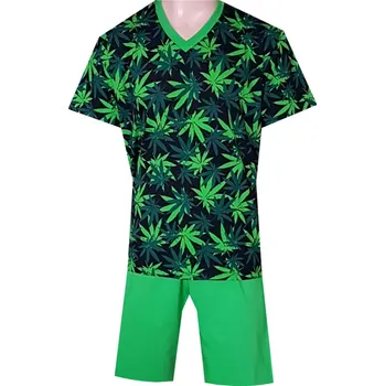 Pánské pyžamo Pánské Pyžamo Krátké FOLTÝN PK 352 Velikost: 3XL