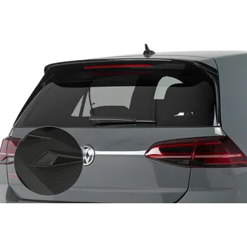 Tuning Křídlo, spoiler střešní CSR - VW Golf VII GTI, GTD, R, R-Line, GTI TCR 12-19 carbon look matný