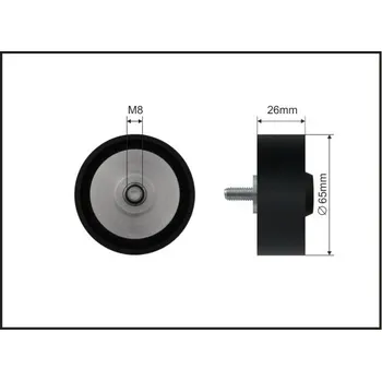 Vratná/vodicí kladka, klínový žebrový řemen, 500542