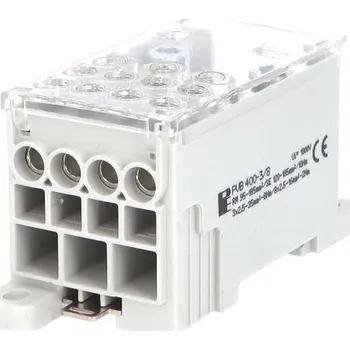 Rozvaděč POLLMANN Blok PVB 400-3/8 1P rozdělovací fázový