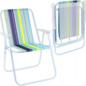 Zahradní židle Outdorium kovová modrá