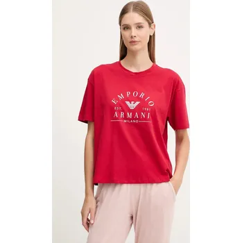 Pánské tričko Bavlněné lounge tričko Emporio Armani Underwear EW001898.AF15345 červená 33X, vel. XS