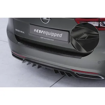 Lišta karosérie Plastová ochranná lišta zadního nárazníku CSR pro Opel Insignia B Sports Tourer - černá lesklá