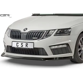 Nárazník Spoiler pod přední nárazník CSR CUP pro Škoda Octavia III (5E) RS - carbon look matný