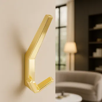 Věšák Interex design Věšák GRAPA MAXI / Zlatý lesklý