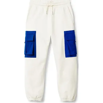 Chlapecké oblečení Dětské bavlněné tepláky Calvin Klein Jeans IB0IB02572.9BYA béžová 01X, vel. 152