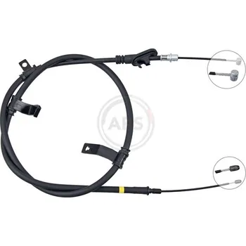 Lanko parkovací brzdy Tažné lanko, parkovací brzda, K19158