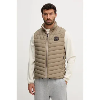 Dámská vesta Vesta Napapijri A-Lapaz NP0A4IA6N1T1 béžová 80X, vel. S