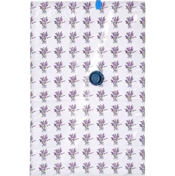 Pytel na prádlo Levandulový Vakuový pytel na oblečení a povlečení 70x100 cm