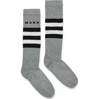 Pánské ponožky Dětské ponožky Marni MZ39U SOCKS šedá barva, M01631 90X, vel. 39