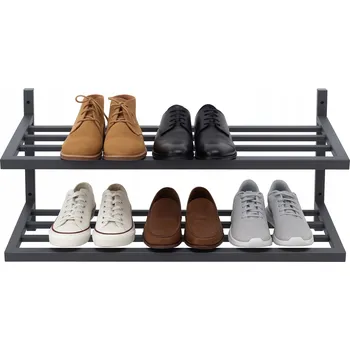 Botník Botník s policemi Framado 90 x 31 x 33 cm antracit