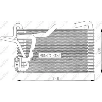 Výparník klimatizace Výparník, klimatizace, 36036
