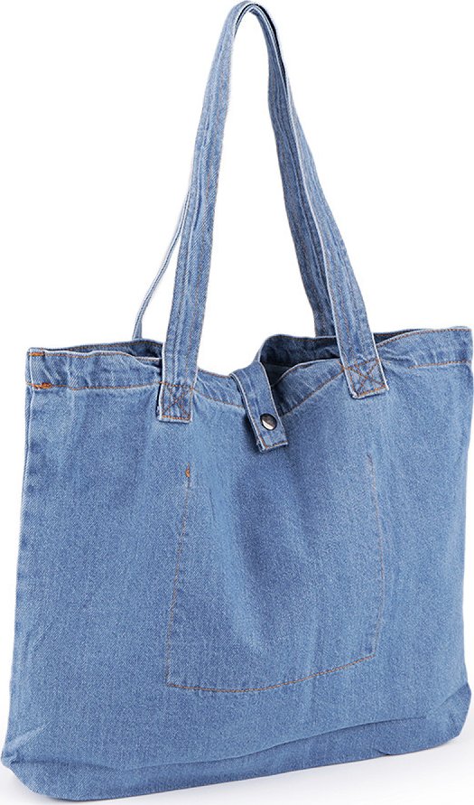 Riflová taška, barva 6 modrá jeans