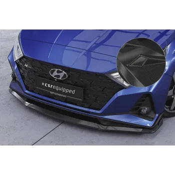 Nárazník Spoiler pod přední nárazník CSR CUP pro Hyundai I20 (BC3) N / N-Line - carbon look lesklý