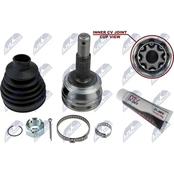 Hřídel nápravy Sada kloubů, hnací hřídel, NPZ-NS-096