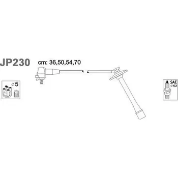 Zapalovací kabel Sada kabelů pro zapalování, JP230