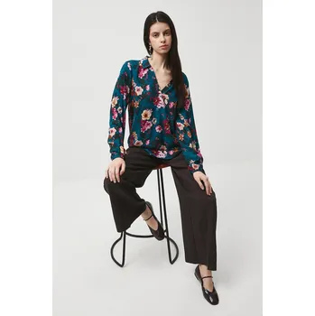 Dámská halenka Halenka Medicine RW25-BDD030 tyrkysová 69A, vel. XS