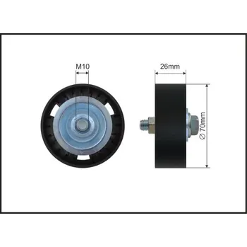 Napínací kladka, žebrovaný klínový řemen, 500131 SC
