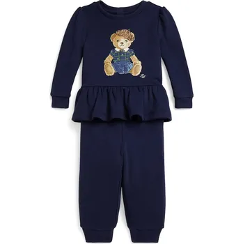 Dětská tepláková souprava Polo Ralph Lauren tmavomodrá barva, 310978918001 59X, vel. 75-79