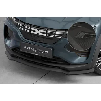 Nárazník Spoiler pod přední nárazník CSR CUP pro Dacia Spring Electric 2020- carbon look matný