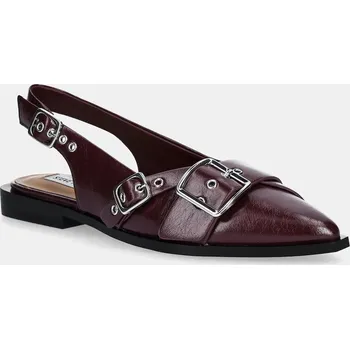 Dámské baleríny Baleríny Steve Madden Grezly vínová barva, s odkrytou patou, 11003901 11003901.DYQ 93X, EUR 36