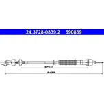 Tazne lanko, ovladani spojky, 24.3728-0839.2
