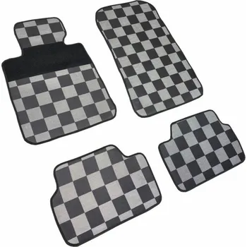 autokoberec Auto Hotárek Gumotextilní autokoberce BMW 1 2004-2011 (E87, kostkované)