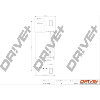 Palivový filtr Palivový filtr, DP1110.13.0120